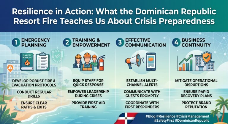 Resilience in Action: What the Dominican Republic Resort Fire Teaches Us About Crisis Preparedness